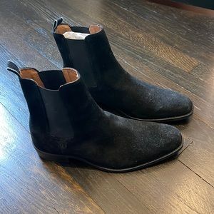 Shoe the bear black suede Chelsea boots